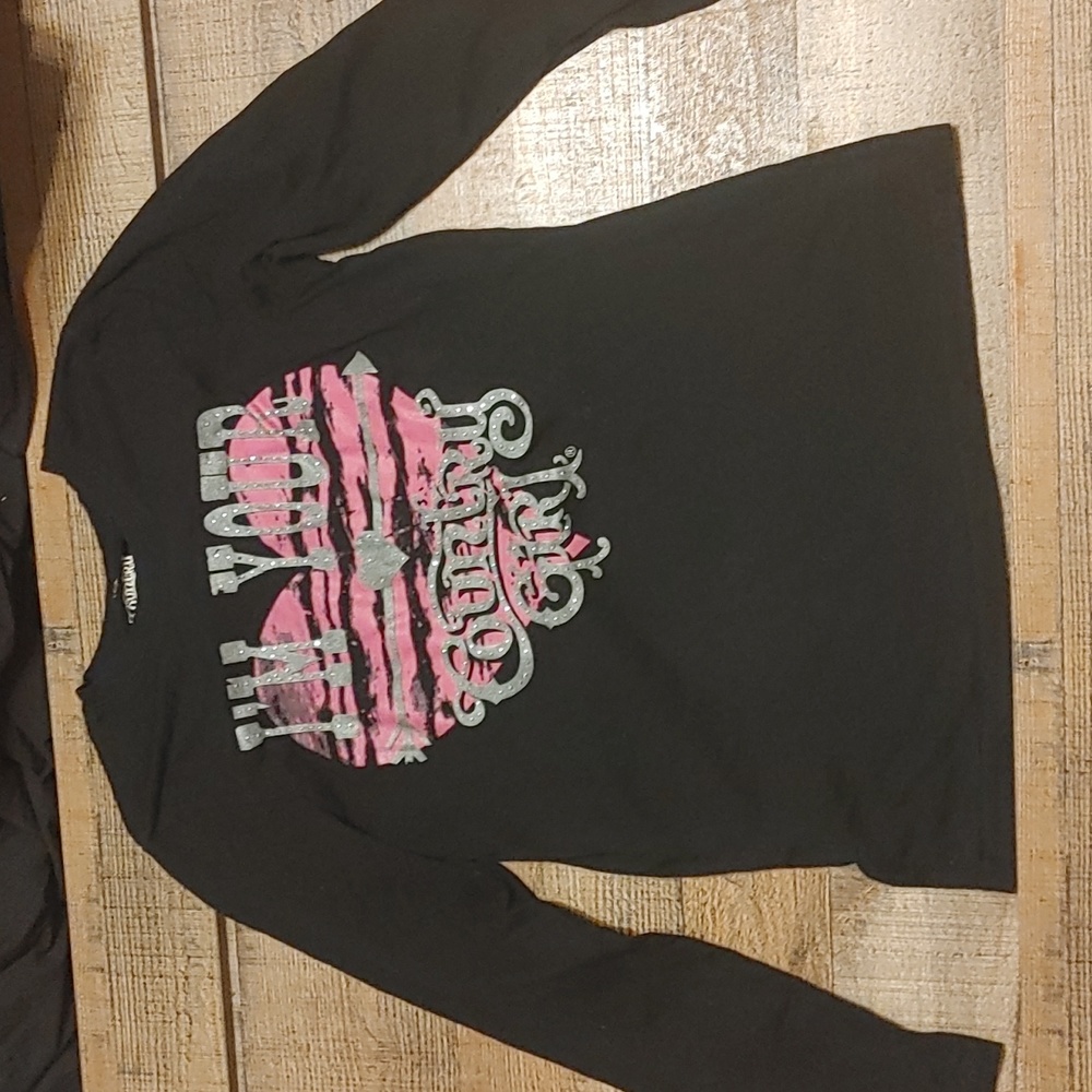 Country Girl Long Sleeve Tshirt Sz xl